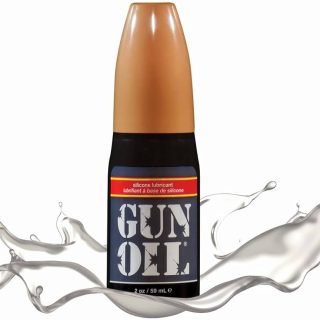Gun Oil Silicone (59ML) Transparent Lubricant, 2 oz (59ml) travel size