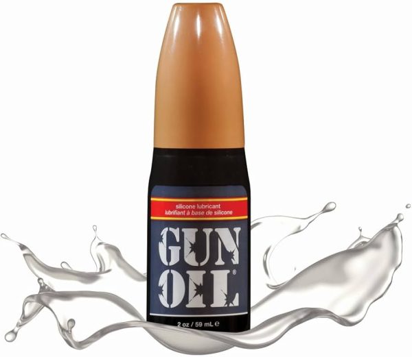 Gun Oil Silicone (59ML) Transparent Lubricant, 2 oz (59ml) travel size