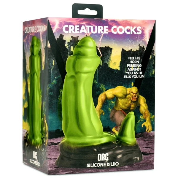 Creature Cocks Orc Silicone Dildo 7 inches