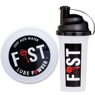 Fist Lube Powder, FF Shaker for up to 10 L, fisting lubricant Hydrated with water