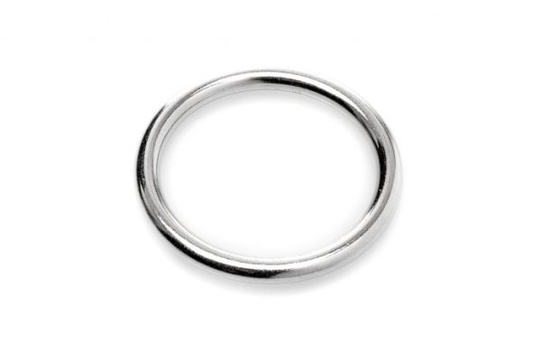 Steel Cock Ring - 50 mm
