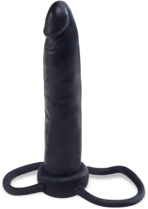 Pipedream Fetish Fantasy Series Double Trouble Black 14.4 cm - Image 3