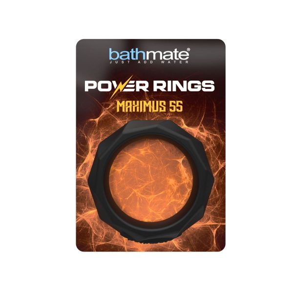 Bathmate Power Ring Maximus 55 Cock Ring Black - Image 2