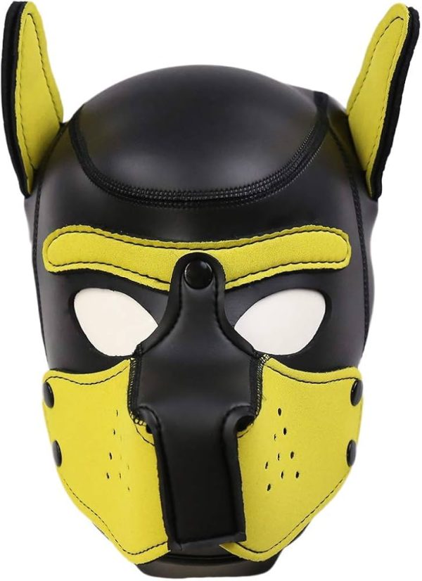 Binrui Neoprene Full Face Mask Dog Puppy Hood Custom Animal Head Mask size L - Image 5