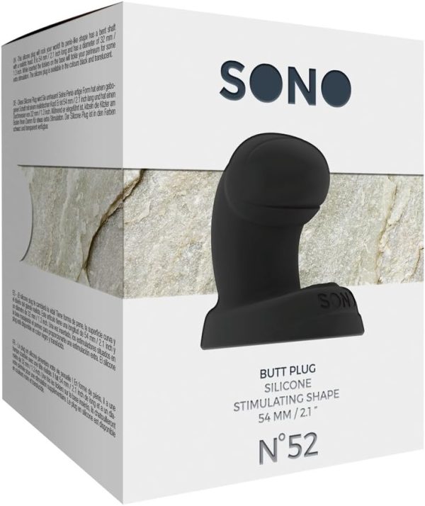 SONO No.52 - Butt Plug - Black