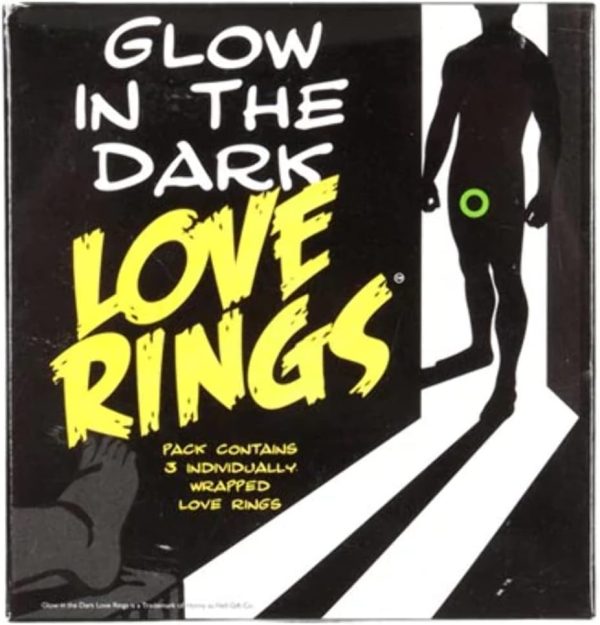 Glow In The Dark Love Rings