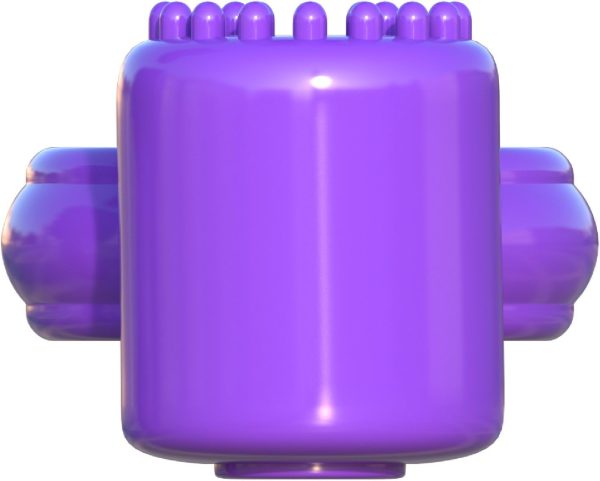 Fantasy C-Ringz by Pipedream Diameter 2.5 cm Violet Structured Cockring/Clitoris Stimulator Sensual Touch Love Ring - Image 2