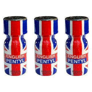 set 3 x English • 15ml (MEDIUM) Pentyl