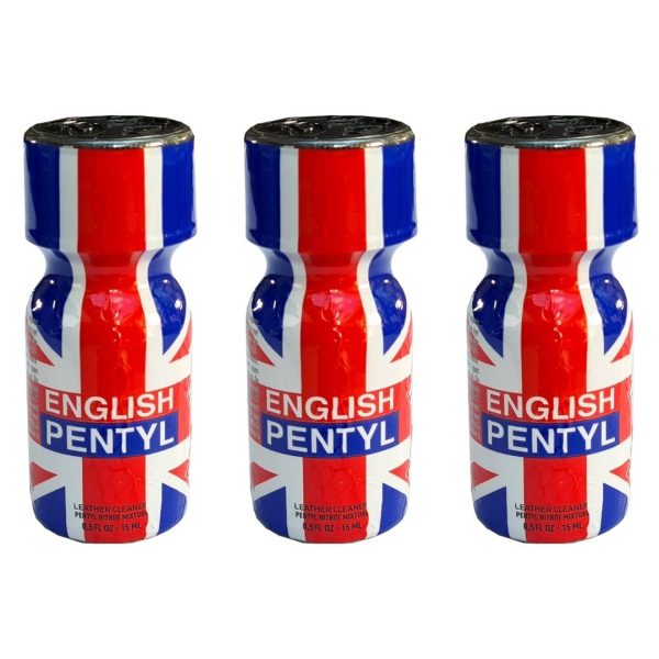 set 3 x English • 15ml (MEDIUM) Pentyl