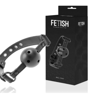 FETISH SUBMISSIVE BREATHABLE BALL GAG