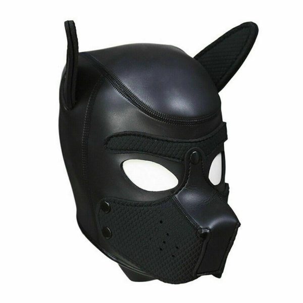 Binrui Neoprene Full Face Mask Dog Puppy Hood Custom Animal Head Mask size L - Image 4