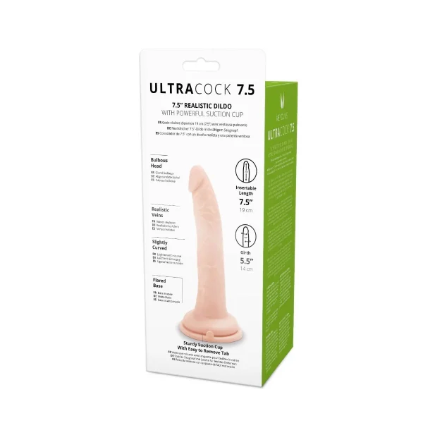Me You Us Ultra Cock 7.5inch Realistic Dildo - Image 2