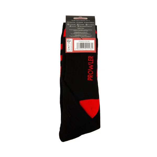 Prowler RED Football Sock Black/Red - Image 3