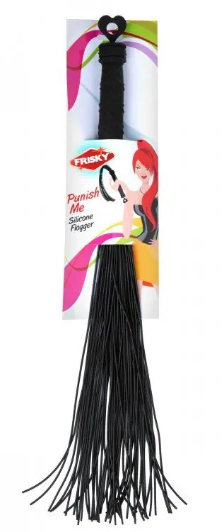 Frisky Punish Me Silicone Flogger - Image 2